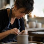 mujer trabajando